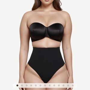 Set of two ComfyCo sculpting tummy control thong medium